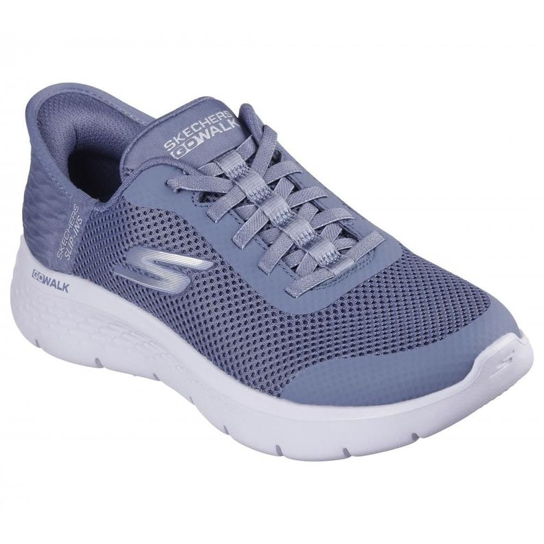Zapatilla Mujer Go Walk Flex Grand Entry Azul Skechers-4