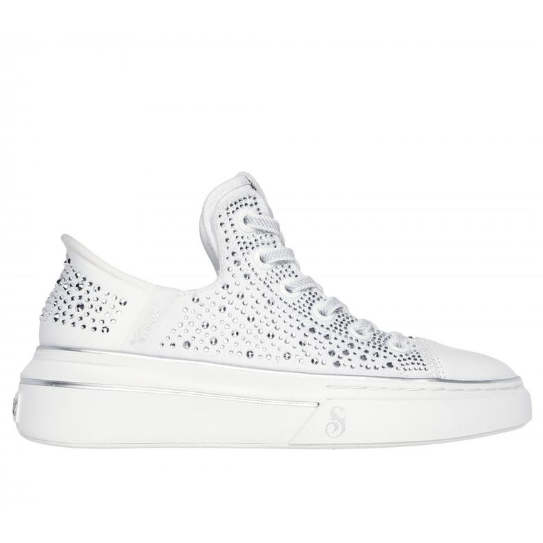 Zapatilla Mujer Snoop One RhineStoned Blanco Skechers-0