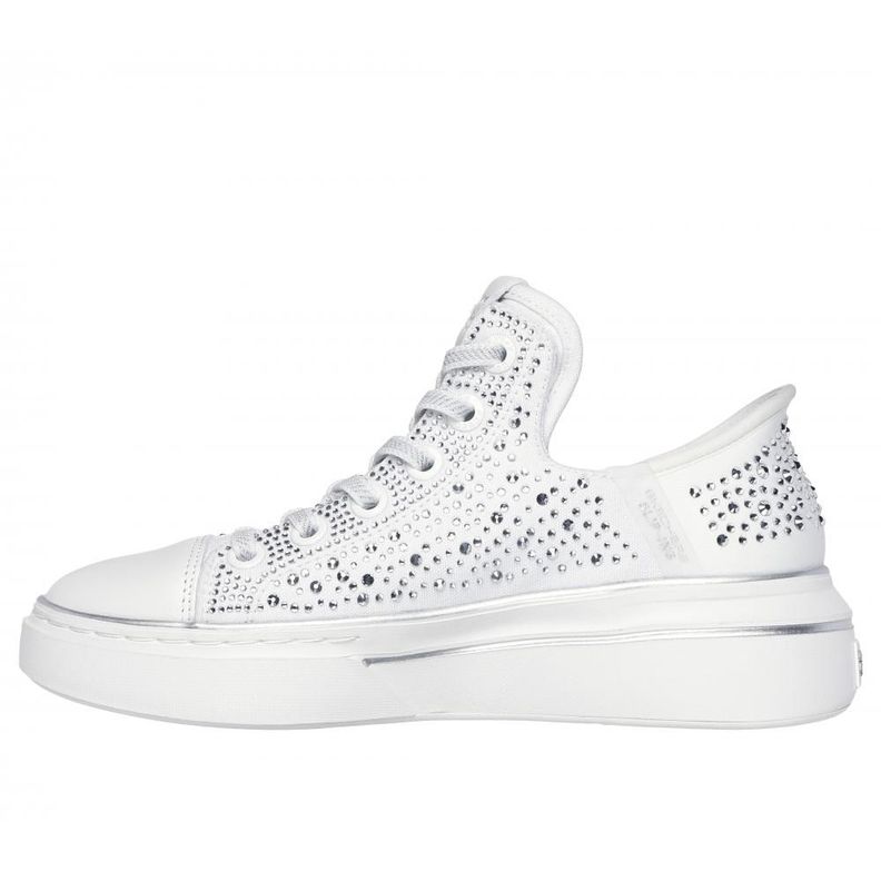 Zapatilla Mujer Snoop One RhineStoned Blanco Skechers-3