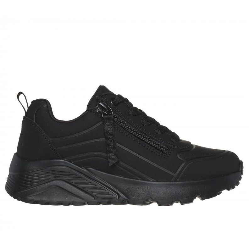 Zapatilla Niña Uno Lite Easy Zip Negro Skechers A-0