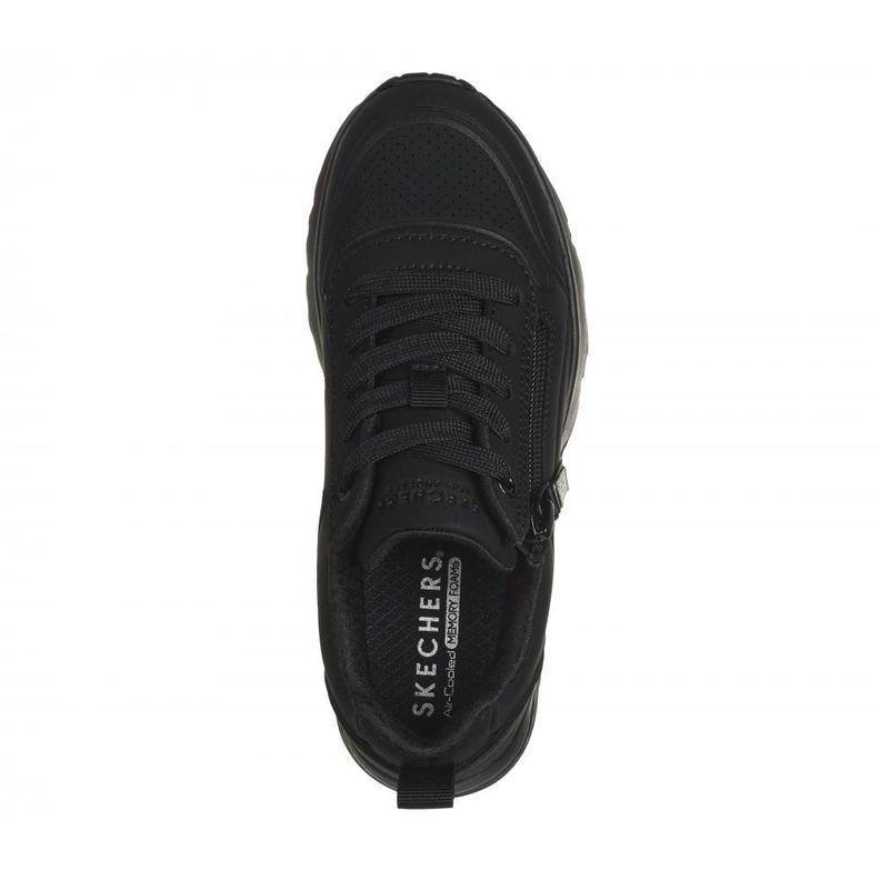 Zapatilla Niña Uno Lite Easy Zip Negro Skechers A-1