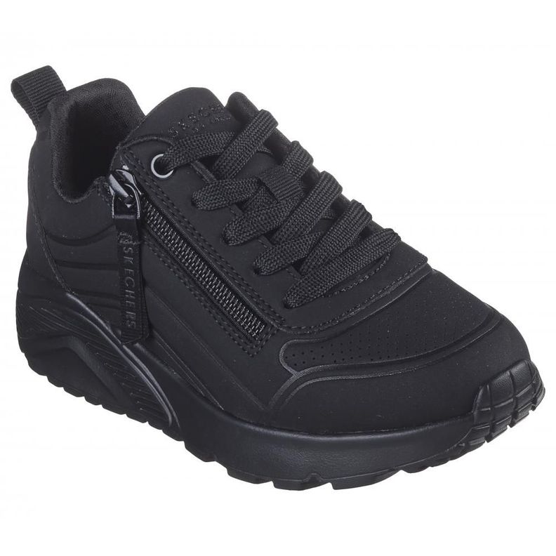 Zapatilla Niña Uno Lite Easy Zip Negro Skechers A-4