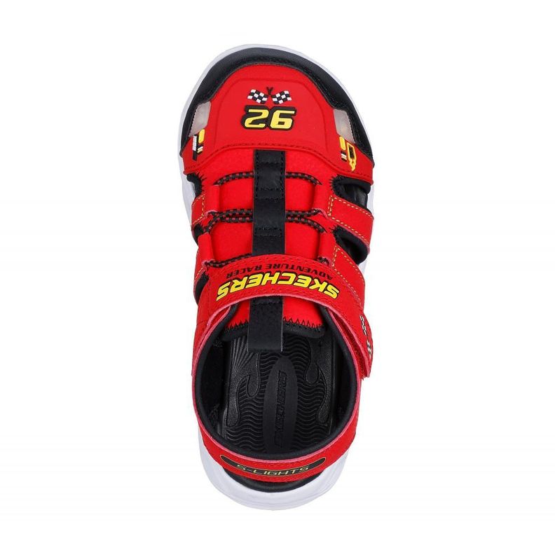 Sandalia Niño Thermo-Splash Hydro-Flare Rojo Skechers-1