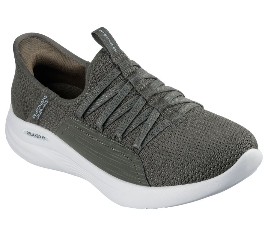 Zapatilla Mujer Skechers Slip-ins: Relaxed Fit™ Sport Verde-3