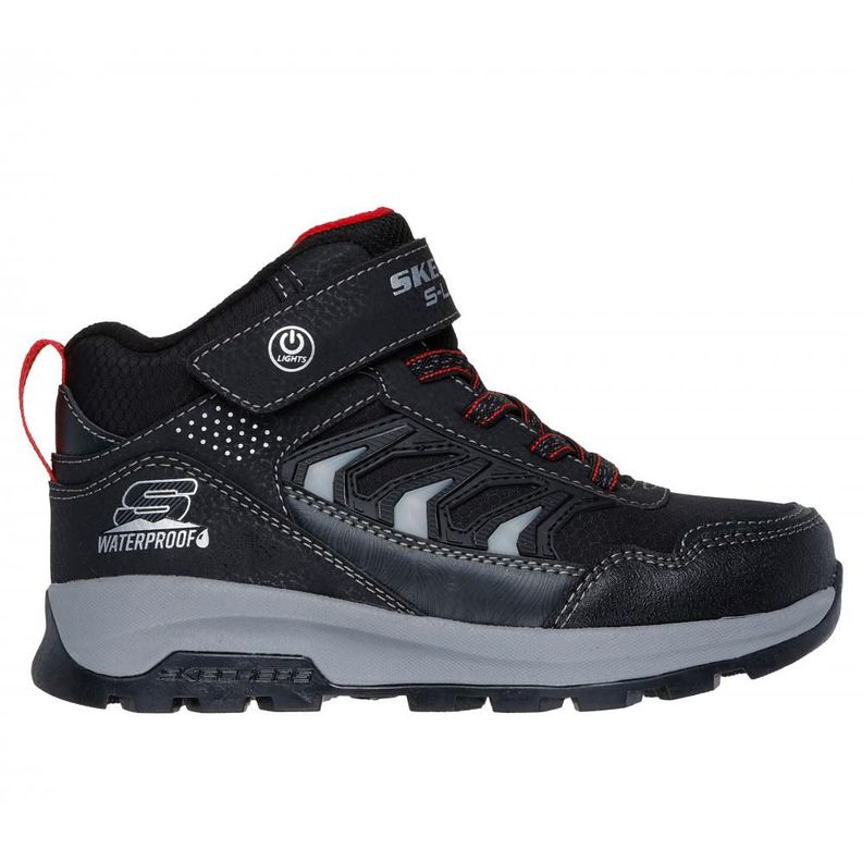 Zapatilla Niño Storm Blazer Glow Roam Negro Skechers-0