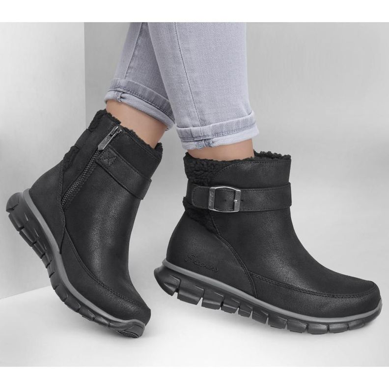 Bototos Mujer Synergy Diva Lane Negro Skechers-1