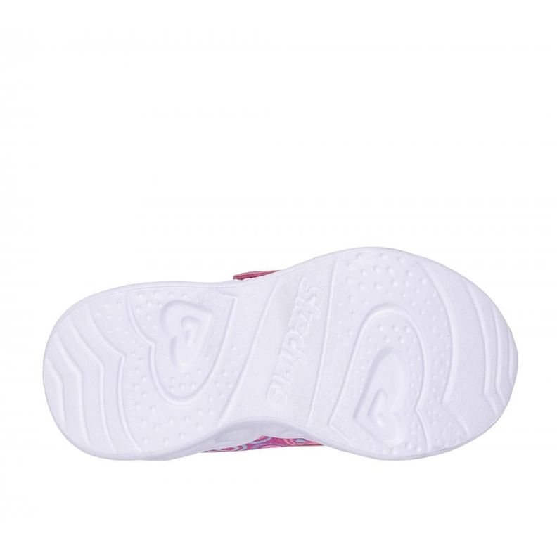 Zapatilla Niña Heart Lights Boogie Land Rosado Skechers-2