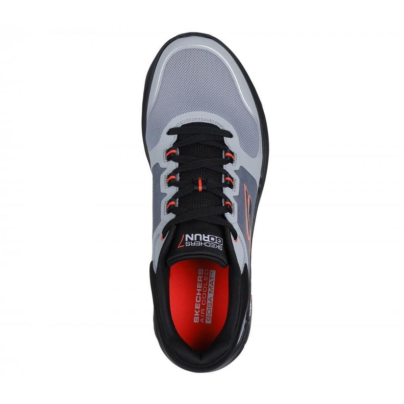 Zapatilla Hombre Go Run 7.0 Full Range Gris Skechers-1