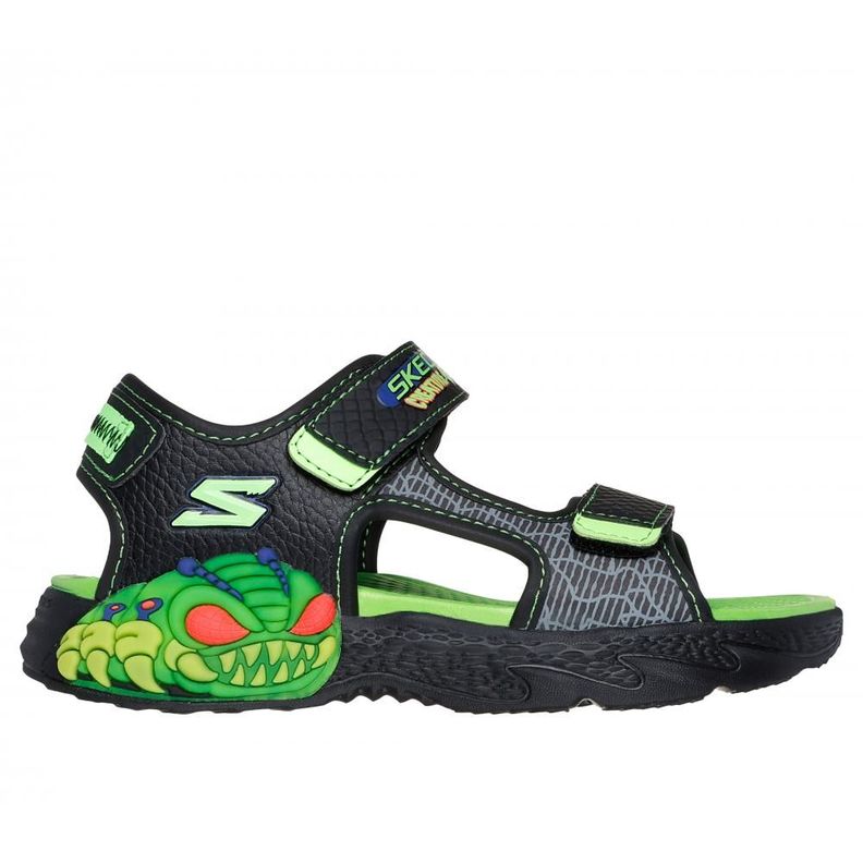 Sandalia Niño Creature-Splash Negro Skechers-0