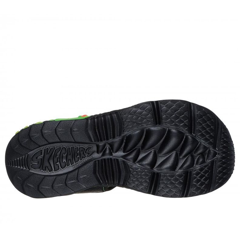 Sandalia Niño Creature-Splash Negro Skechers-2