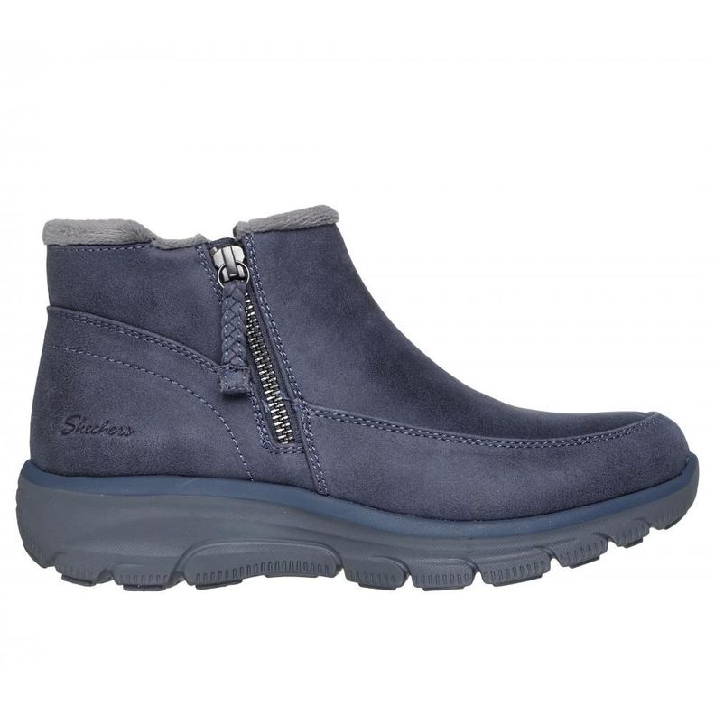 Botines Mujer Easy Going Into Fall Azul Skechers-0