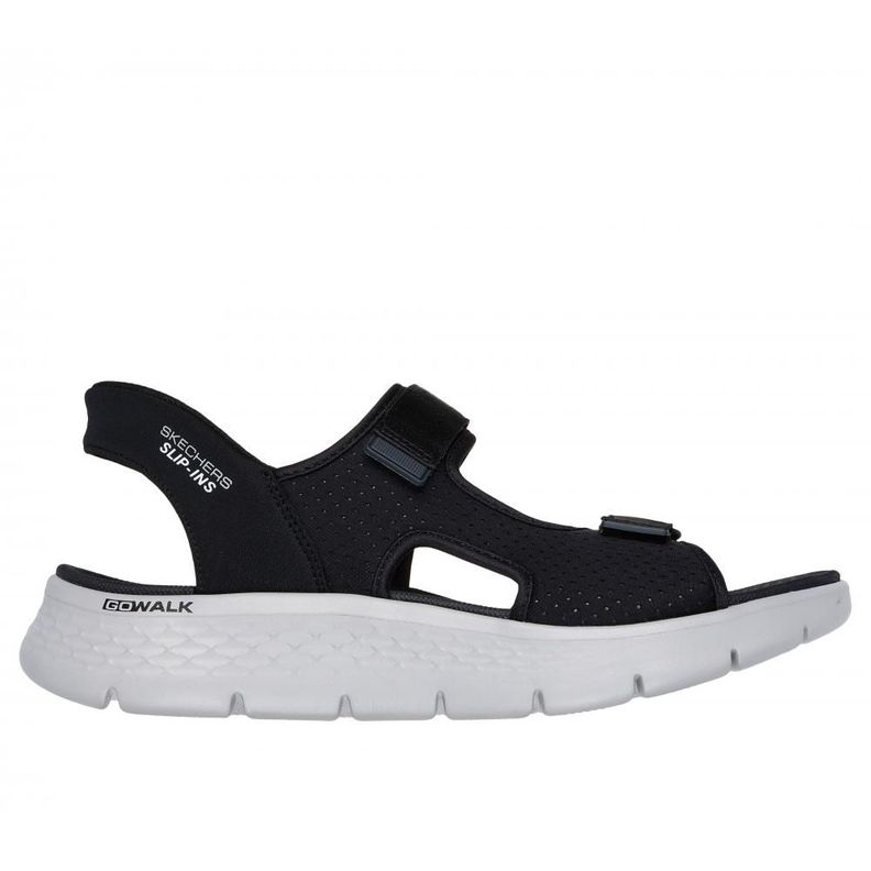 Sandalia Hombre Skechers Slip-ins: Go Walk Flex Sandal Negro-0