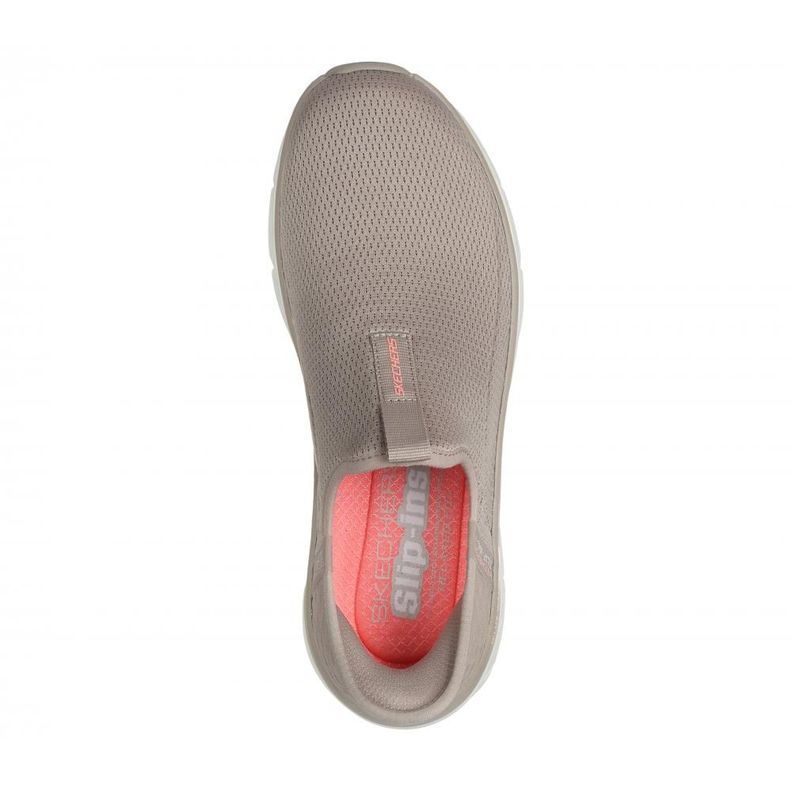 Zapatilla Mujer Skechers Slip-ins: D'Lux Walker 2.0 Beige-1