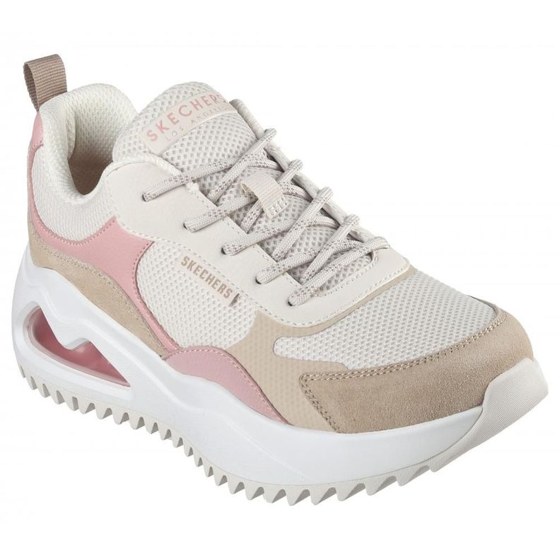 Zapatilla Mujer Uno Peaks Hollywood Hikes Beige Skechers-4