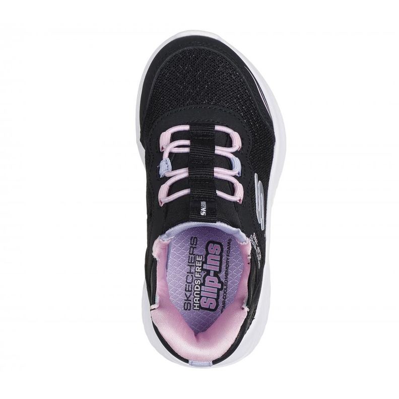 Zapatilla Niña Skechers Slip-ins: Bounder Negro-1