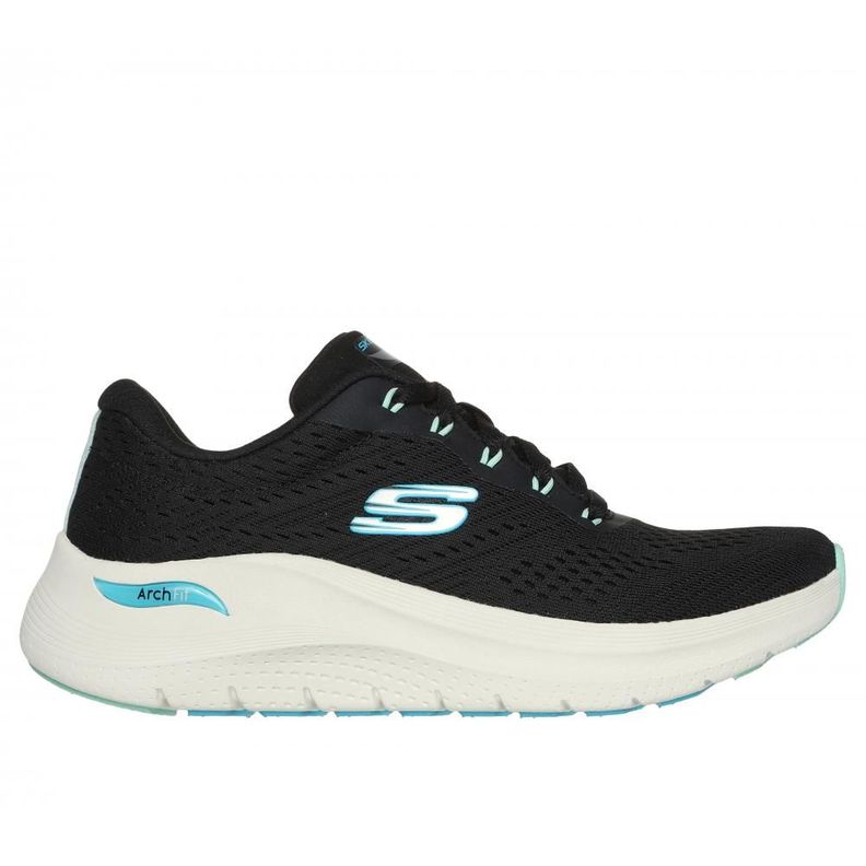 Zapatilla Mujer Arch Fit 2.0 Big League Negro Skechers A-0