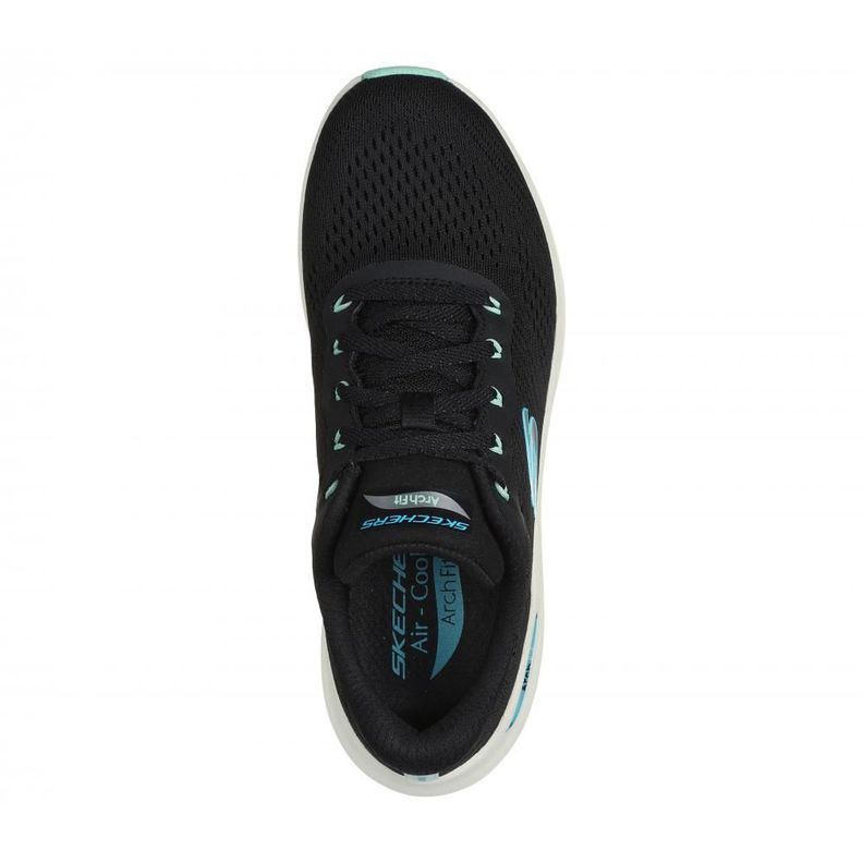 Zapatilla Mujer Arch Fit 2.0 Big League Negro Skechers A-1