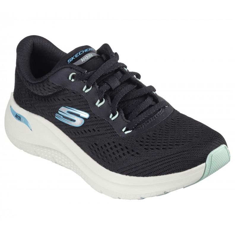 Zapatilla Mujer Arch Fit 2.0 Big League Negro Skechers A-4