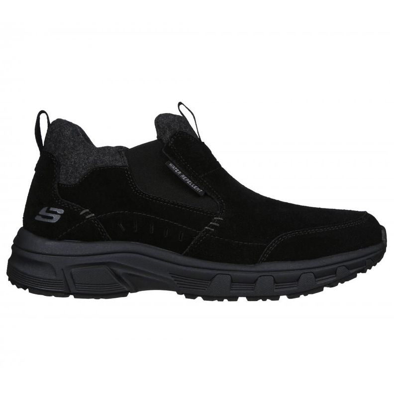 Botín Hombre Oak Canyon Bombarder Negro Skechers-0