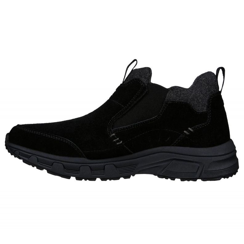 Botín Hombre Oak Canyon Bombarder Negro Skechers-3