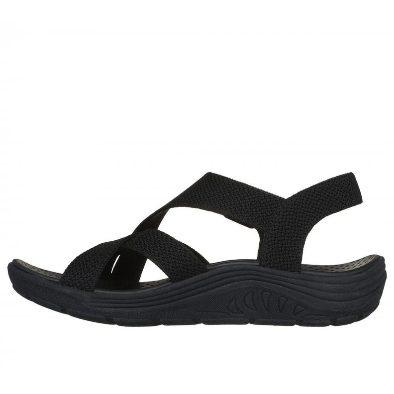 Sandalia Mujer Reggae Cup Clean Lines Negro Skechers-3
