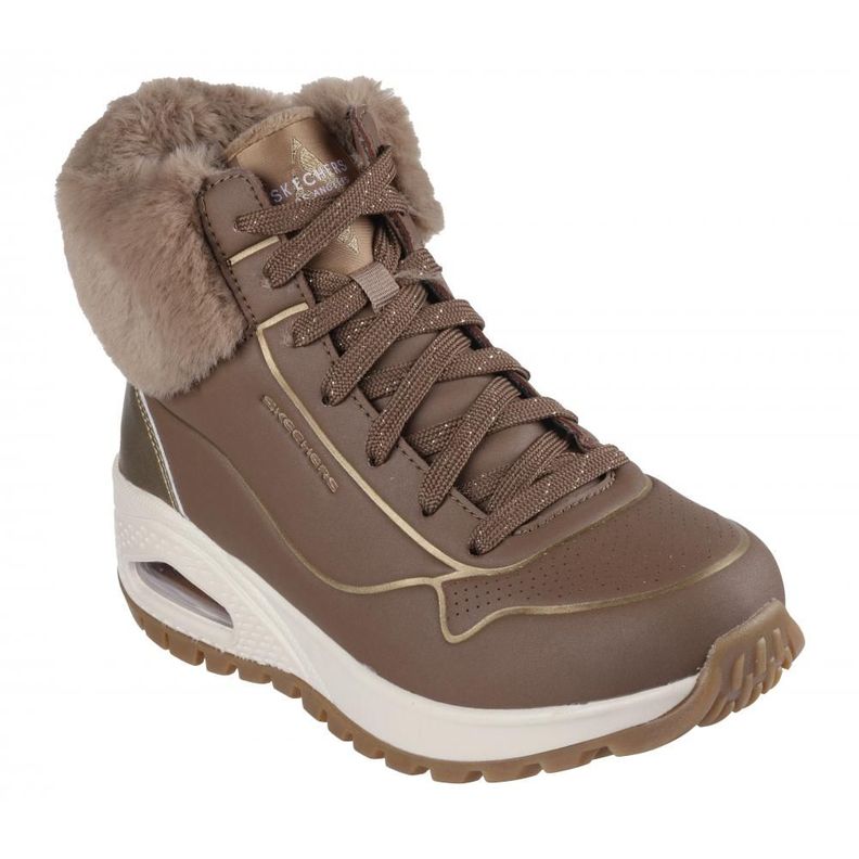Bototos Mujer Uno Rugged Fall Shimmer Beige Skechers-5