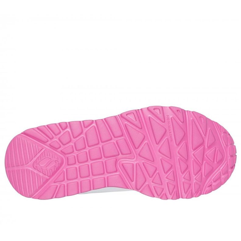 Zapatilla Niña Uno Lite Lovey Luv Blanco Skechers-2