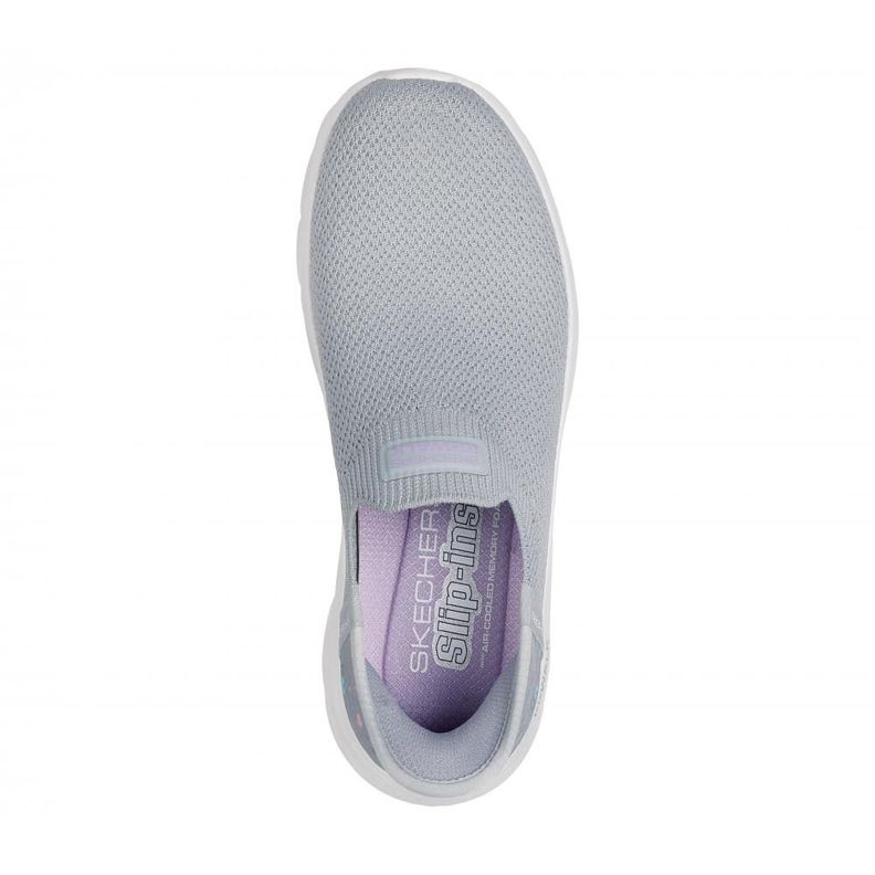 Zapatilla Mujer Go Walk Flex Sunset Rose Gris Skechers-1