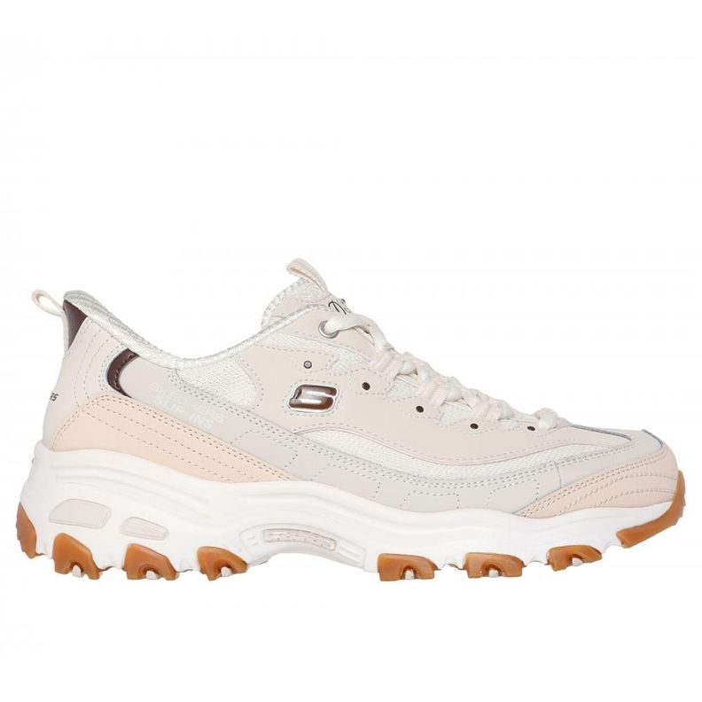 Zapatilla Mujer D'LitesSmooth Nostalgia Café Skechers-0