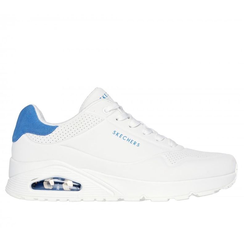 Zapatilla Hombre Uno Suited On Air Blanca Skechers-0