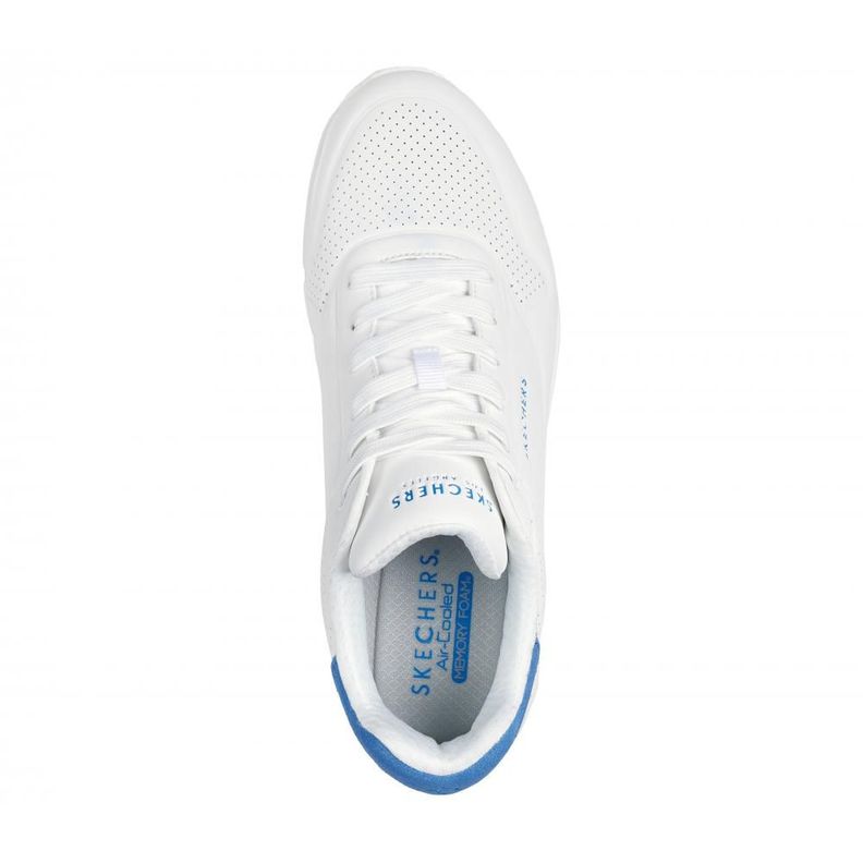 Zapatilla Hombre Uno Suited On Air Blanca Skechers-1