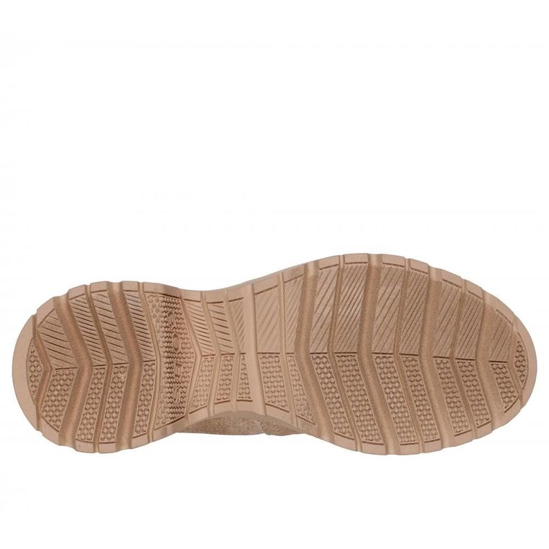 Botín Mujer Bobs Tango Beige Skechers-2
