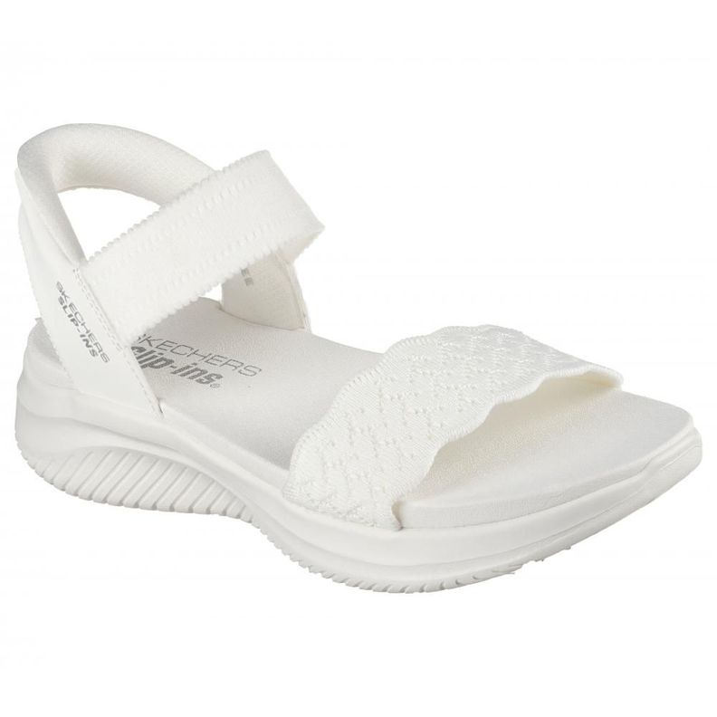 Sandalia Mujer Skechers Slip-ins: Ultra Flex 3.0 Blanco-4