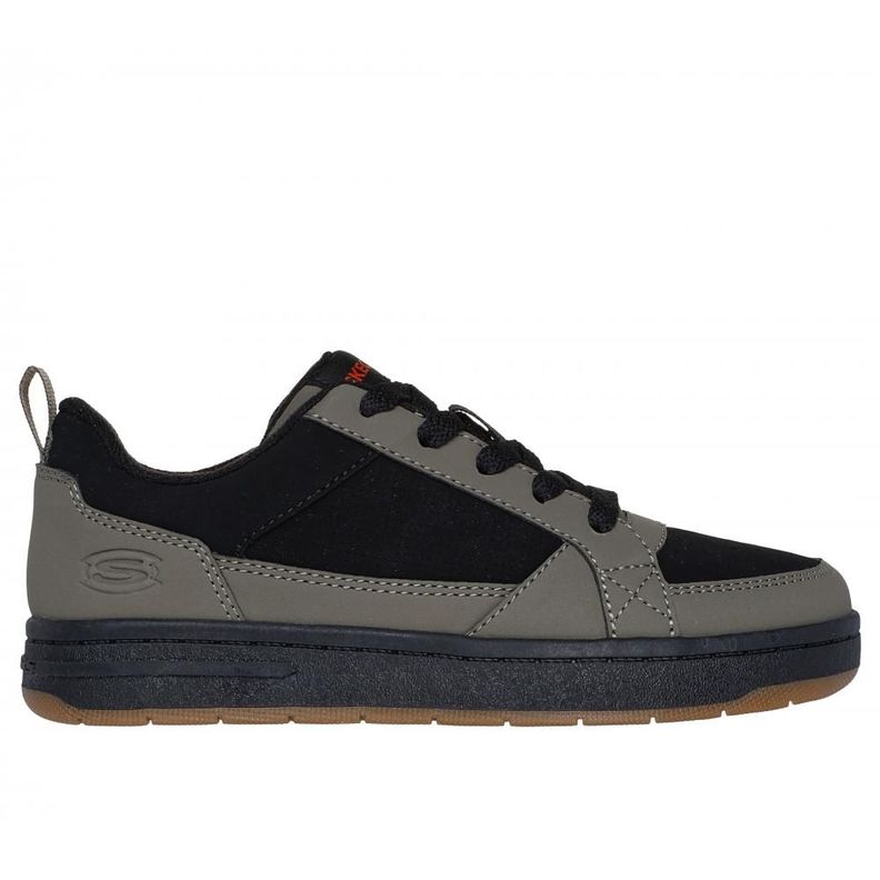 Zapatilla Niño Smooth Street Steady-Zip Oliva Skechers-0