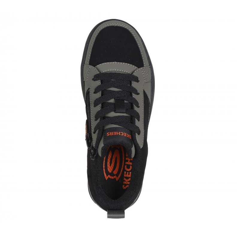 Zapatilla Niño Smooth Street Steady-Zip Oliva Skechers-1