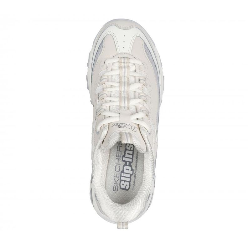 Zapatilla Mujer D'LitesSmooth Nostalgia Beige Skechers-1