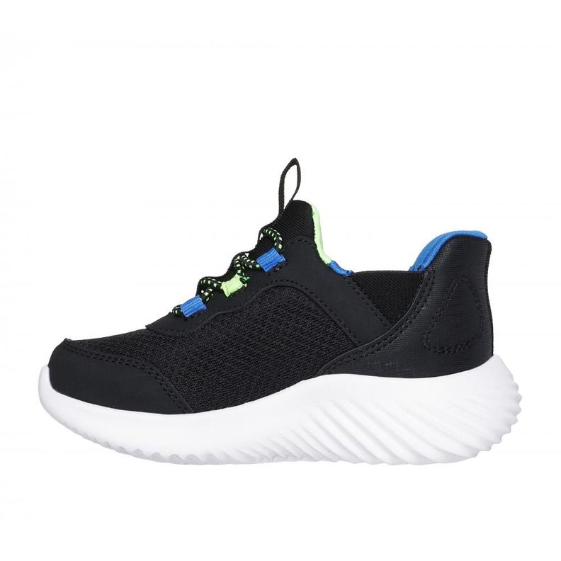 Zapatilla Niño Skechers Slip-ins: Bounder I Negro-3