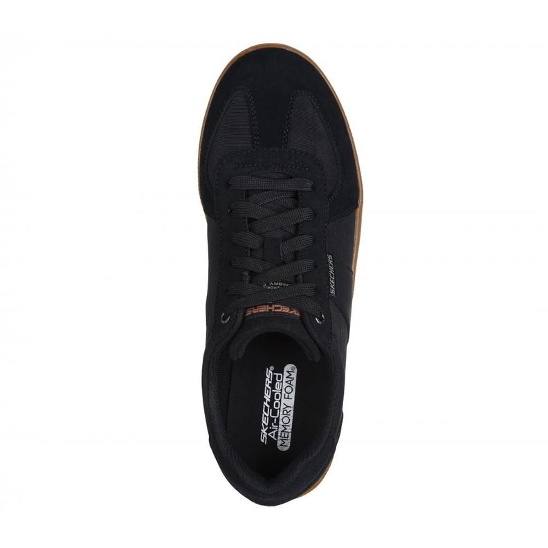 Zapatilla Hombre Placer Camilo Negro Skechers-1