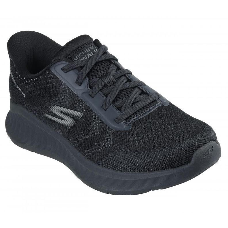 Zapatilla Hombre Go Walk Now Payton Negro Skechers-4