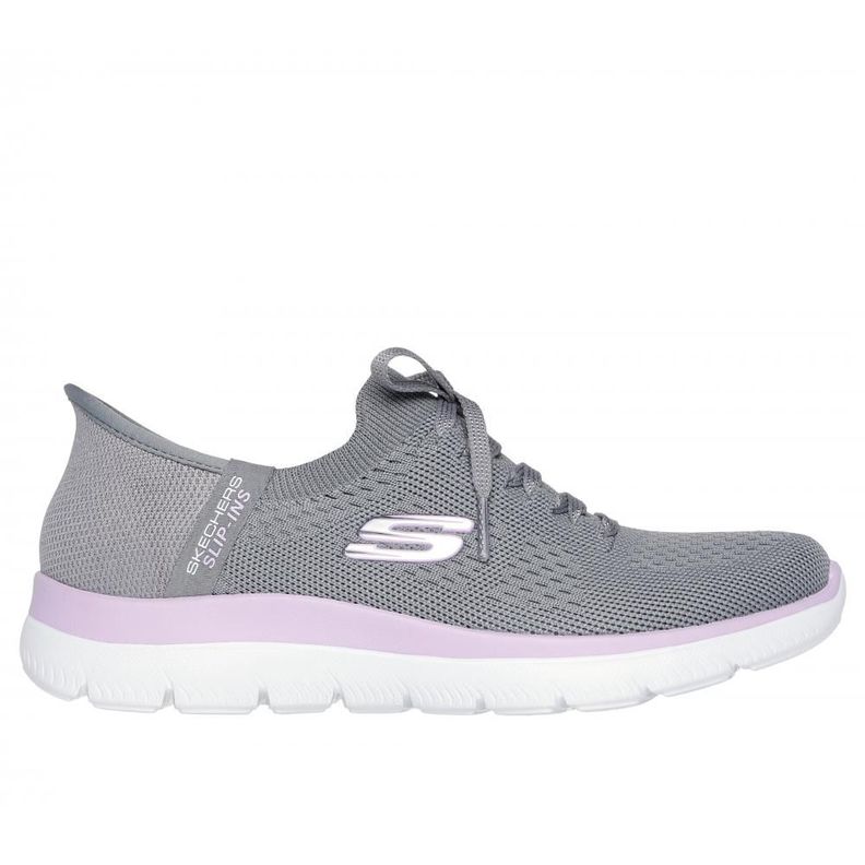 Zapatilla Mujer Skechers Slip-ins: Summits Gris-0