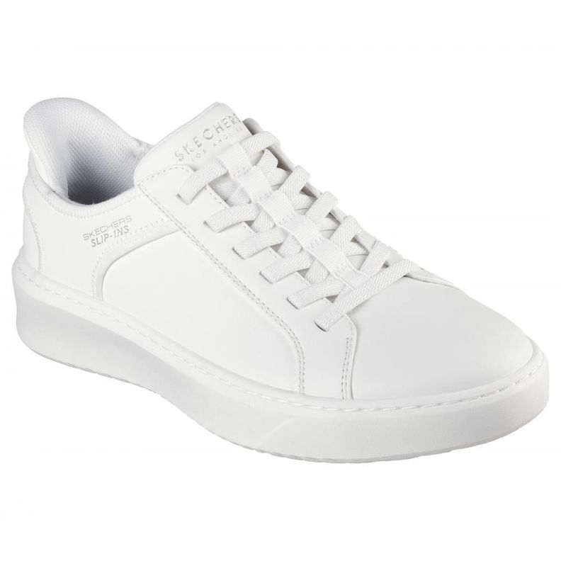 Zapatilla Hombre Skechers Slip-ins: Court Break Blanco-4