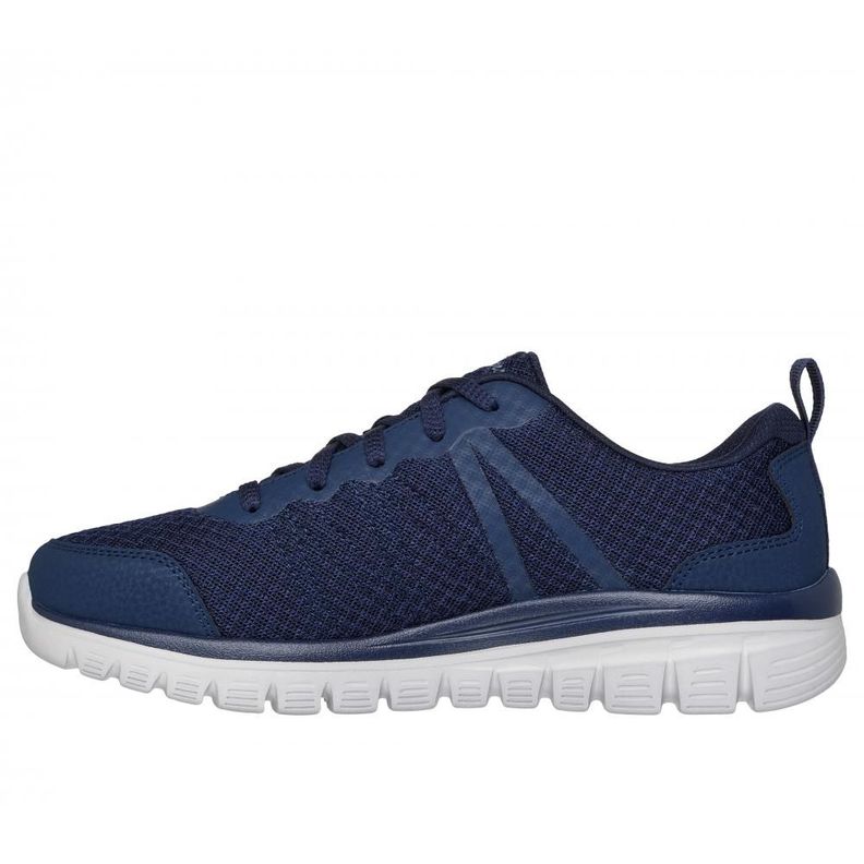 Zapatilla Mujer Graceful Azul Skechers-3