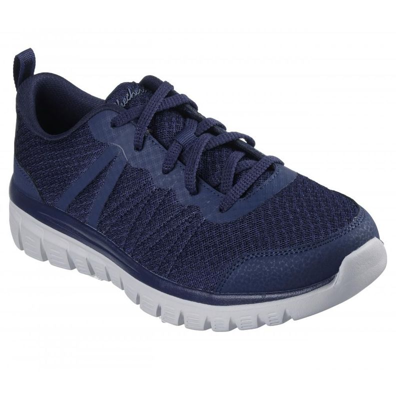 Zapatilla Mujer Graceful Azul Skechers-4
