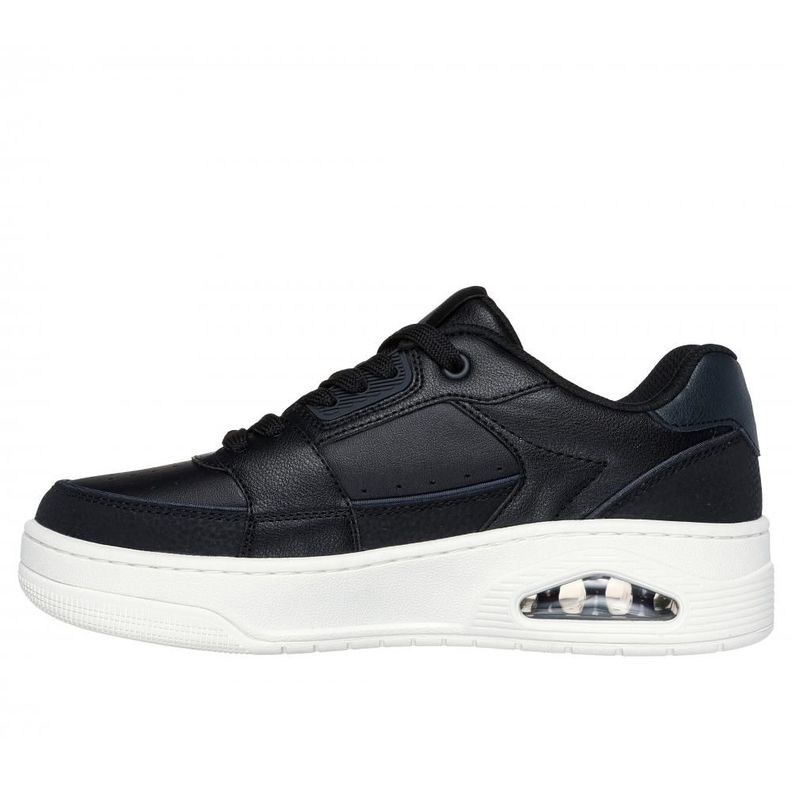 Zapatilla Mujer Uno Court Courted Style Negro Skechers-3
