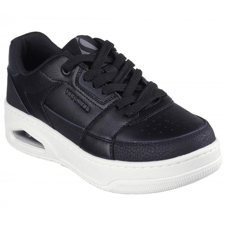 Zapatilla Mujer Uno Court Courted Style Negro Skechers-4