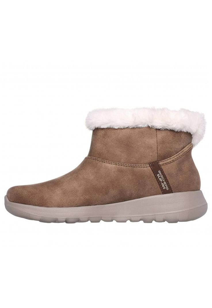 Botín Mujer Slip-ins On The Go Joy Cozy Café NT Skechers-3