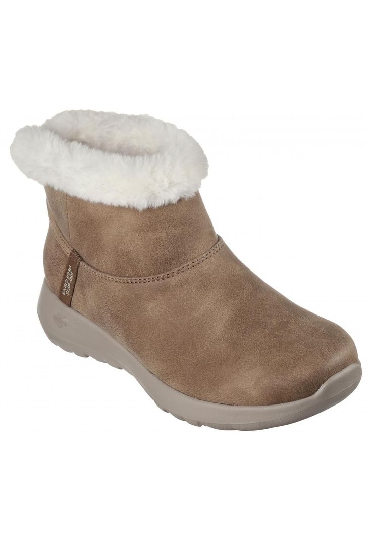Botín Mujer Slip-ins On The Go Joy Cozy Café NT Skechers-4