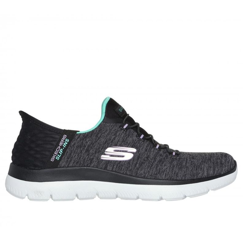 Zapatilla Mujer Skechers Slip-ins: Summits A Negro-0