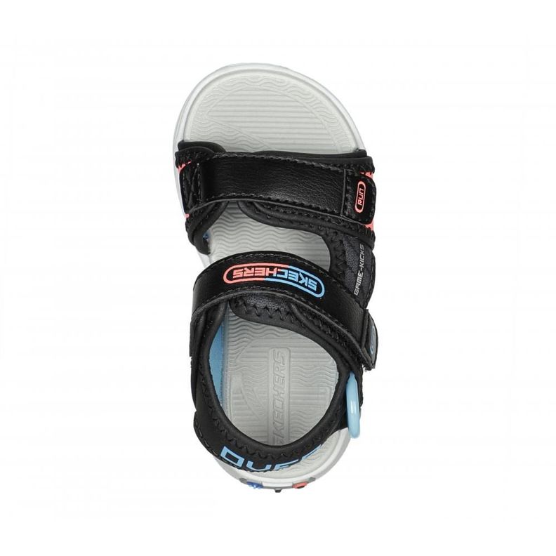 Sandalia Niño Power Splash Negro Skechers-1