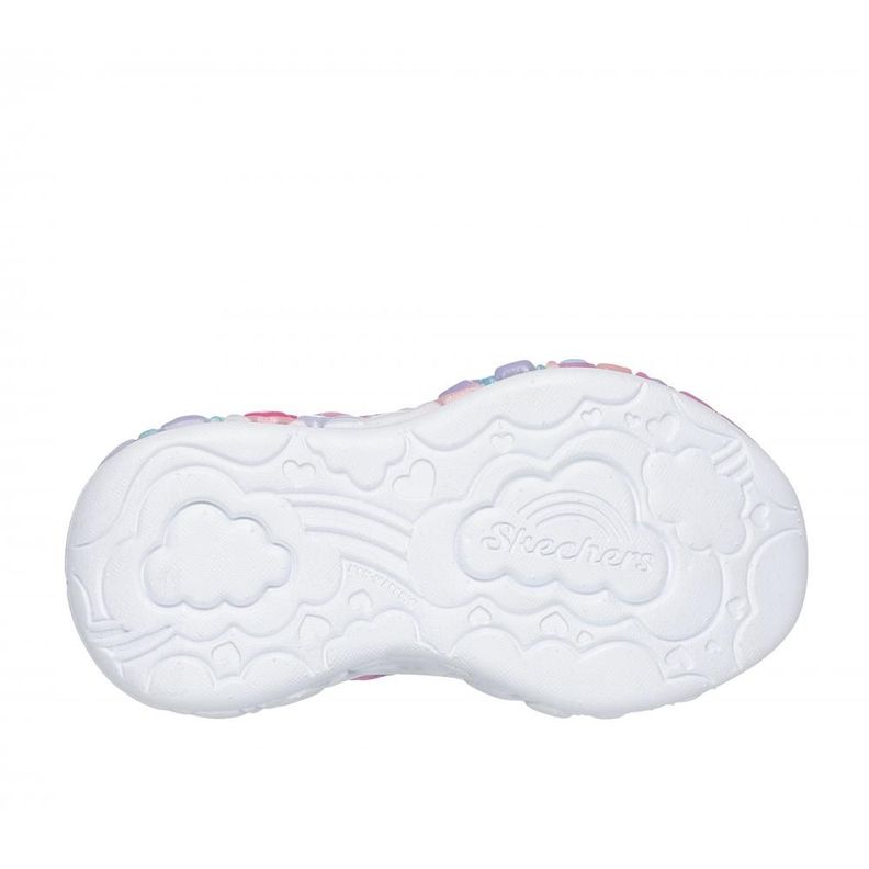 Zapatilla Niña Eternal Heart Lights Rosado NLP Skechers-2
